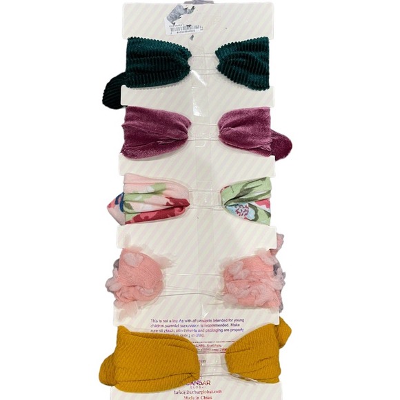 NWT Baby headband bows set of 5 - Picture 2 of 2